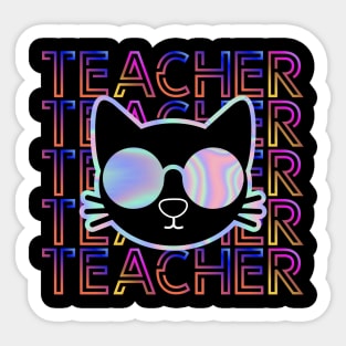 Teach Love Sticker